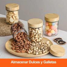 Tendencia4 Pzs Recipientes De Avena Overnight Vidrio Mason Jar 16 OzCalidad premium - Blanco - Ver 6