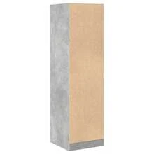 vidaXL Armário apothicaire cinza beton 40x41x144,5 cm feito de engenharia - Cinza - Ver 7