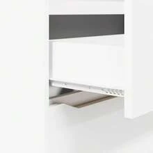vidaXL Armarios de almacenamiento 2 unidades blanco 60 x 48 x 105 cm - Blanco - Ver 11
