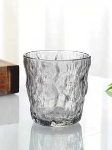 1pc Reusable Glacier Patterned Glass Cup, Suitable For Wine, Beer, Juice, Milk, Coffee, Milkshake, Cocktail; Cocktail Glass | Ripple Glass Cup | Creative Cup | Glass Cup | Glass Tumbler | Glass | Wine Glass | Disposable Cup | Glacier Patterned Glass - Multicolor - View 17