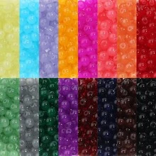 60pcs/Pack 8mm Glass Round Beads With Super Many Colors To Choose From, Handmade Necklace Bracelet Jewelry Making Accessories - Monochrome Glass Beads - View 4