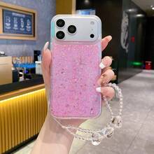 1个高光泽手机软壳，兼容 11/12/13/14/15/16 Pro Max、Galaxy S22/23/24/25+ Ultra、A04/A05/A14/A15/A24/A25/A34/A54/A56/A36/A26 - 粉色 - 查看 2