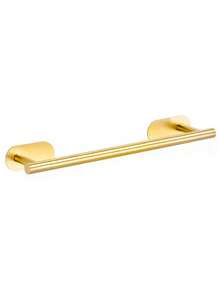 1pc Luxury Gold Stainless Steel Self-Adhesive Towel Bar - Easy Installation Without Drilling, Wall-Mounted Towel Rack, Elegant Bathroom Decor, Bathroom Towel Holder, Bathroom Accessories, Adhesive Towel Rack, Wall-Mounted Bathroom Towel Rack, Bathroom Storage, Towel Hook, Towel Shelf, Bathroom Organizer, Bathroom Furniture, Bathroom - Multicolor - View 14