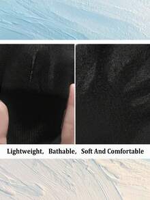 Men'S Customizable White Hoodie With "YOUR PHOTO HERE" Print - Personalized Logo Space, Casual Long-Sleeve Sport Sweatshirt For Birthdays, Parties, And Outdoor Activities, Casual Wear|Personalized Hoodie|Comfortable Fit - Black - View 5