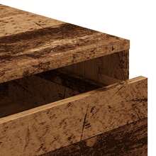 vidaXL Comò angolare vecchio legno 80x41x58 cm legno d'ingénierie - Castano - Visualizzare 8