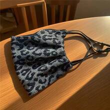 High-Quality Leopard Print Warm & Windproof Face Mask, Double-Layer Elastic Breathable Adult Protective Dust Mask, Suitable For Autumn/Winter, Breathable, Dust-Proof, Cycling Use