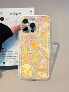 阳光印花透明外壳适用于 16/11/12/13/14/15/15pro/15 Plus/15 Promax/7plus/8plus/X/Xs Max/Xr/11pro/12pro/13pro/14pro/12mini/13mini/11promax/12promax/13promax/14promax/14plus/6/6s/6plus/7/8/16Pro/16plus/16promax/Se& Galaxy/A54/A14/A12/A13/A15/A32/A33/A24/A52S/S20/S21/S22/S23/S24/S23Plus/S24ultra 防水防震防摔防刮