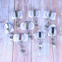 YJ PREMIUMS 8 PC Funny Badge Holder Retractable Cute Badges Reels ID Clip For Nurse Nursing Nurses Doctor Student Teacher Healthcare Medical Work Office Employee Coworker Bulk Gifts - trắng - Xem 5