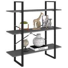 Bookcases - สีเทา - ดู 3