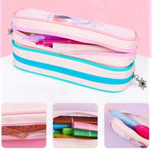 Disney 迪士尼艾莎铅笔盒，学生文具盒，收纳袋，铅笔袋 - 單件 - 查看 6