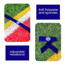 1pc Customizable Adjustable Headband With Tie-Back, Can Customize Logo Or Text, Suitable For Running, Cycling, Soccer, Football, Various Activities And Charity Events