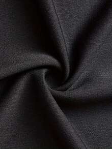 男士印花休闲无袖连帽背心 | 精致设计 | 夏季必备 | 时尚百搭，展现您的风格 - 黑色 - 查看 5