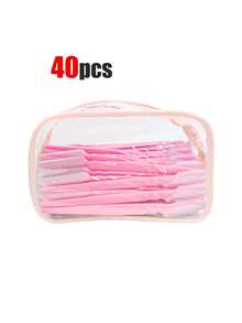 70/60/50/40/30/24/20/12/6/3/1 件套。多功能眉毛修剪器、多功能剃须刀、脱毛工具、女士眉毛修剪器、面部美容剃须刀。配有防水透明化妆包，拉链设计，外观清晰，方便收纳，是旅行化妆品收纳的理想之选。 - 粉色 - 查看 8