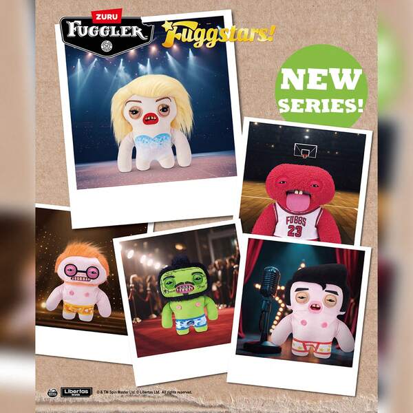 Spin Master Fugg Stars Series 9-Inch Plush Toy – Funny Ugly Monster Stuffed Animal With Human-Like Teeth, Collectible Plush Dolls For Kids, Teens, Adults & Plush Fans