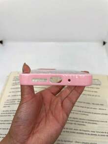 Luxury Phone Case Compatible With Xiaomi Poco M7 4G - 淺粉色 - 查看 2