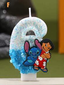 渐变蓝色缝线0-9数字蜡烛，非常适合装饰、派对、婚礼和聚会。也适合日常装饰、节日和生日派对装饰，以及作为小型派对礼品。是生日、派对和婚礼中心装饰的理想之选。 - 彩色 - 查看 11