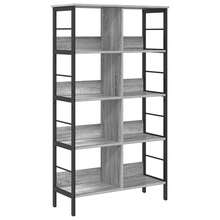 vidaXL Estantería gris Sonoma 82 x 32 x 144,5 cm madera de ingeniería - Gris - Ver 2