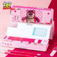 Disney 迪士尼冰雪奇缘和史迪奇多功能铅笔盒，小学生返校用品，文具包 - D - 查看 14