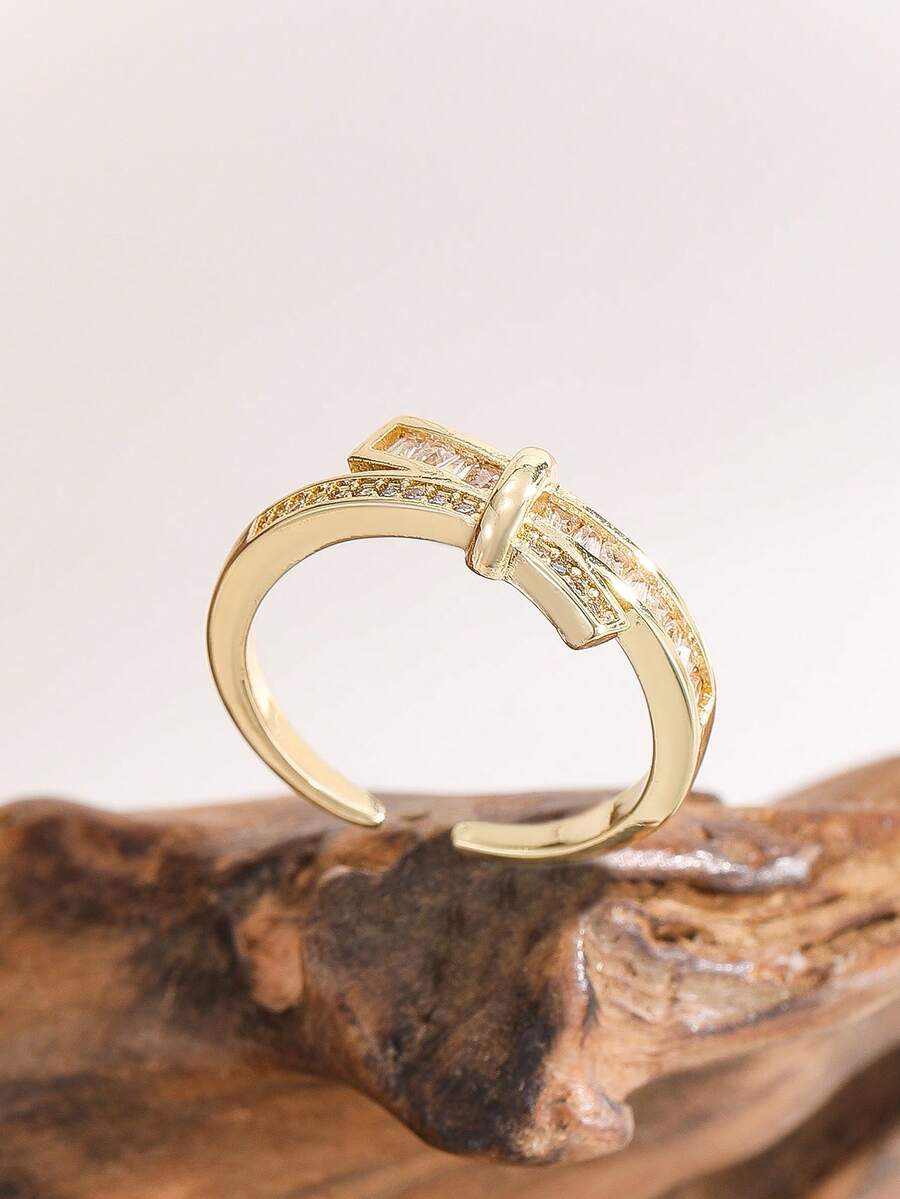 026 欧洲、美式/日式、韩式/中东时尚经典可爱可调节尺寸女童戒指，2026 情人节、节日特惠促销 - YR0769 - 查看 1