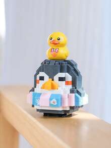 2000+ Pcs New Cute Animal Theme Mini Building Blocks Toy Series, Including Adorable Corgi Puppy, Owl, Dolphin, Rabbit, Kitten And More, Creative Assembly, Suitable For Window Decor, Living Room Decoration, Thanksgiving/Birthday, Holiday Gifts. Stress Relief Toy, Mini Building Blocks, Building Block Bear, Adult Building Blocks - Multicolor - View 9