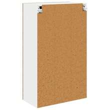 vidaXL Armario suspendido con almacenamiento madera antigua 60 x 31 x 100 cm - Marrón - Ver 8