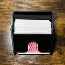 小型发牌器 | 单副牌架 | 控制发牌量 | 魔术/纸牌游戏配件 - 黑色 - 查看 4