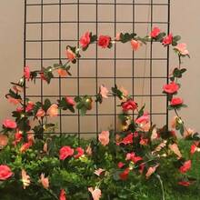 LED Red & Pink Rose Flower String Lights, Suitable For Valentine's Day, Mother's Day, Home, Party Decoration, Applicable For Bedroom, Living Room, Balcony, Party Scene. Battery Powered (Batteries Not Included) - Warm white light - View 2