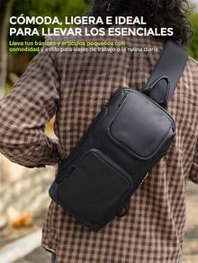 Hikeo Waterproof 9.7" Tablet Crossbody Bag - Black - View 3
