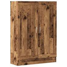 vidaXL Bibliothèque vieux bois 82,5x30,5x115 cm ingénierie du bois - Tabac - Voir 2