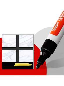 瓷砖填缝笔，适用于厨房/浴室墙地砖的着色和裂缝修补，防水防霉 - 彩色 - 查看 13