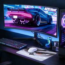 1pc " Glass Mouse Pad-Snowscape Giant Eye, Fantasy Adventure, Hard Mousepad For Gaming, Fluid Control, Durable 3mm Thickness-Anti-Scratch Nano Coating, Crystal Glass With Precision And Speed, Zero Frictio" - Multicolor - View 9