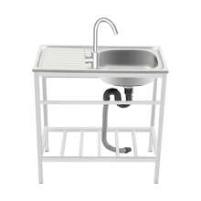 YUNRUX Kitchen Sinks - Silver - View 7