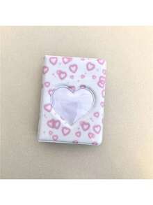 A 3-Inch Instant Camera Mini Photo Album With A Fresh Four-Leaf Clover Heart-Shaped Cow Pattern - Multicolor - View 7