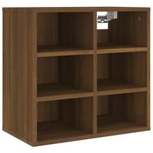 vidaXL Armadi da salotto 2 pz. Chêne Marrone 52,5x30x50 cm - Castano - Visualizzare 5