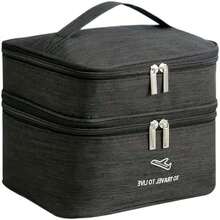 Portable Makeup Organizer for Travel - Multifunctional Large Makeup Bag for Women - como en la foto - Ver 2