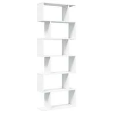 vidaXL Tavolino separato da 6 pezzi ebenex bianco 70x24x193 cm - Bianco - Visualizzare 2