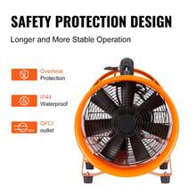 Ventilateurs muraux - 900 W CA 5175 CFM - Voir 5