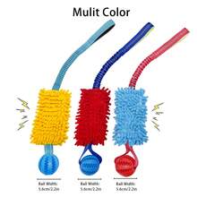 1pc Dog Chew Toy, Outdoor Interactive Toy, Puppy Training Toy, Funny Dog Squeaky Toy - Multicolor - View 3