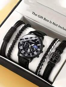Men Watch Sets - Black - View 9