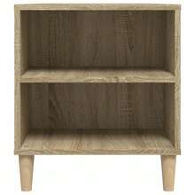 vidaXL Meuble TV Chêne sonoma 102x44,5x50 cm Bois d'ingénierie - Castanho - Ver 8