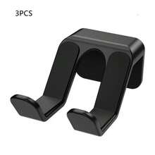 1/2/3 件日常舒适壁挂式控制器和耳机支架,耐用 ABS 材质,适用于办公室和家庭组织 - 彩色 - 查看 20