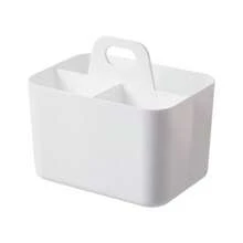 Portable Handheld Storage Box, Makeup Organizer Box, Can Store Eyeshadow, Makeup Brushes, Etc., Can Be Placed On Bathroom Countertop, Multi-Functional Storage Rack, Essential For Back To School. Stackable Storage Boxes, Suitable For Bathroom, Office, Crafts Or Study Supplies Storage - Multicolor - View 14