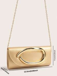 Retro Vintage Solid Color Clutch Wallet,[US-Based Shipping] All-Match Carry On Purse, Stylish PU Bag For Women, And For Wedding, Party, Prom, Dinner, Fashionable Clutch Bags For Woman,Glitter, Shiny, Luxury, Glamorous, Elegant, Exquisite Large Women Clutch Purse Evening Bag Prom Handbag With Detachable Chain For Wedding Velvet Elegant For Girls, Women, College Students, Rookies & White-Collar Workers For Party, Prom, Wedding, Party Bags,Perfect For Party Wedding Prom Dinner/Banquet Matching With Holiday Party Dress Evening Dress & Sequin Dress , New Year - Vàng - Xem 9