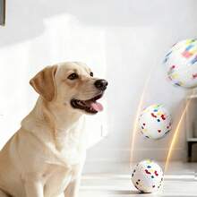 1个TPR材质带声音的狗狗咀嚼玩具，宠物用品 - 白色 - 查看 5