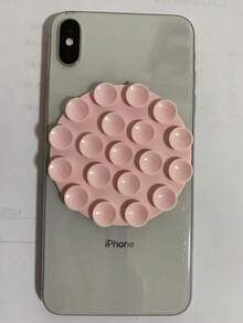 19 件单面粘合硅胶圆形吸盘手机支架，可任意角度粘贴在镜子和墙壁上，解锁新的自拍和直播姿势，兼容 、Android 手机，生日、家人、朋友手机支架、手机配件的礼物 - 彩色 - 查看 21