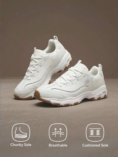 Skechers D'LITES Series Lightweight Shock Absorbing Casual Outdoor/Travel Men's Shoes 52675-OFWT