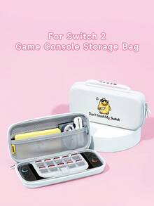 1 chiếc ốp bảo vệ hình vịt dễ thương "Đừng chạm vào máy Switch của tôi", phù hợp với 2 (2025), Switch NS/Switch OLED/Lite, phụ kiện máy chơi game Switch, túi đựng, vỏ bảo vệ Switch, đế có khe cắm thẻ, quà tặng lãng mạn cho người chơi Switch. - Nhiều màu - Xem 22