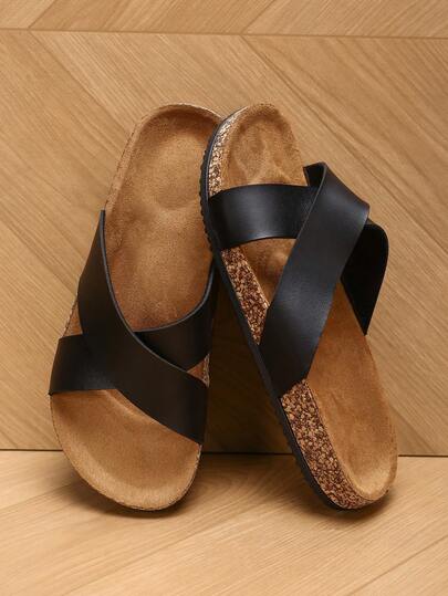 شبشب رجالي كاجوال جديد لعام 2024، نعل ناعم مقاوم للانزلاق