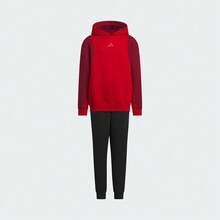 ADIDAS KIDS Tween Boy Hoodie And Pants Set, JN4385 - Red - View 1