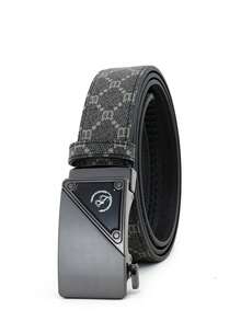 beaytar 1pc Classic & Fashionable Men's Belt, High-End Business Office Casual Pants Accessory, Versatile For Daily Commute